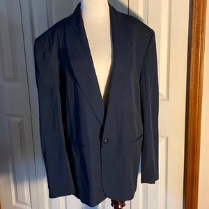 3/$19! DESIGN STUDIO Blazer ~ Men’s Suit Jacket ~ Sports Coat ~ Dark Blue + Tie